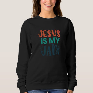 Sweatshirt Jésus Est Ma Confiture Religieuse Chrétienne