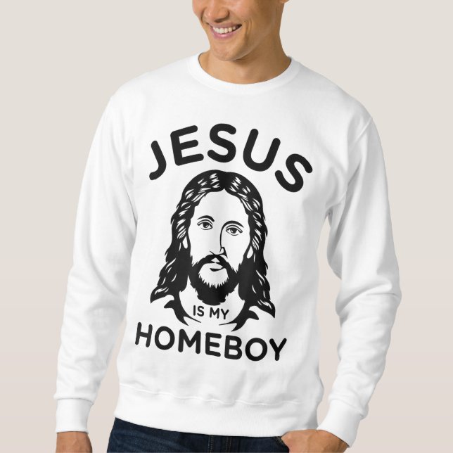 Sweatshirt Jésus Est Mon Enfant (Devant)