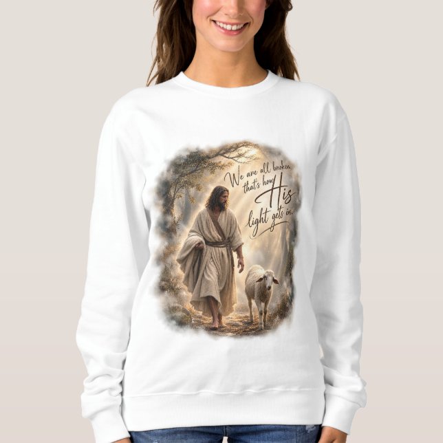 Sweatshirt Jésus, la raison de la saison  (Devant)