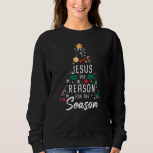 Sweatshirt Jésus La Raison De La Saison - Foi De Noël