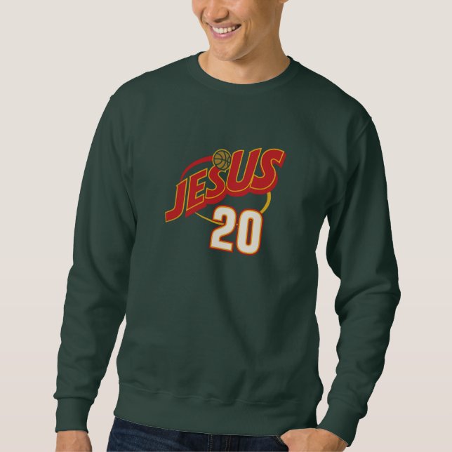 Sweatshirt JESUS - Sports 20 - Chrétien (Devant)