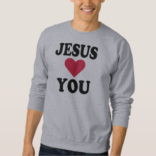 Sweatshirt Jésus vous aime