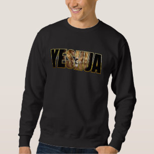 Sweatshirt Jésus Yeshua Lion de Juda, Seigneur des seigneurs