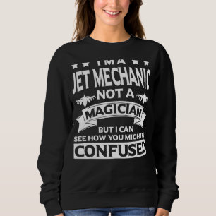 Sweatshirt Jet Mécanique Vêtements Awesome Mécanique Design