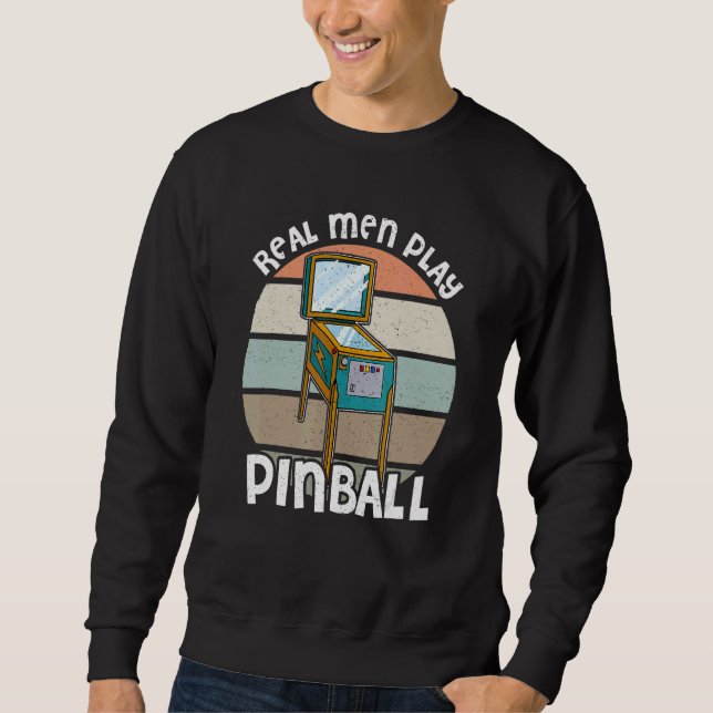 Sweatshirt Jeu de flipper Joueur de machine à sous Pub Sport  (Devant)
