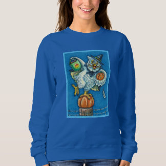SWEATSHIRT JEU DE FUNNY OU TRAITER ODEUR MON PIEDS HALLOWEEN 