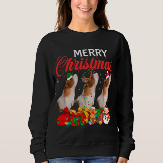 Sweatshirt Jeu de Noël Cochon de Guinée Lover Jeu de Noël Lum