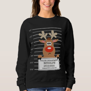 Sweatshirt Jeu de Noël de Rudolph Reindeer