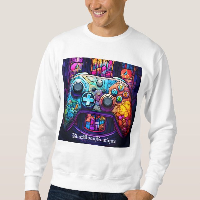 Sweatshirt Jeu de Verre Coloré (Devant)