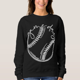 Sweatshirt Jeu Jour Baseball Vie de Baseball Softball Vie pou