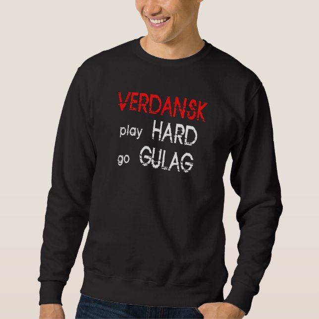 Sweatshirt Jeu Vidéo Roi Du Goulag Appelez Warzone (Devant)