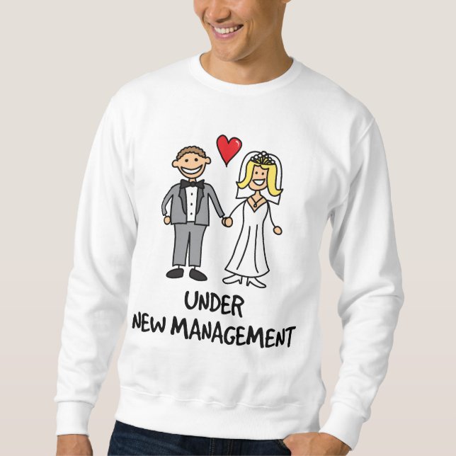 Sweatshirt Jeune couple - Sous nouvelle direction (Devant)