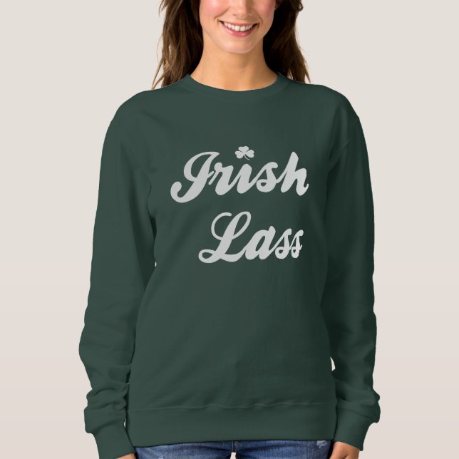 Sweatshirt Jeune Irlandaise (Devant)