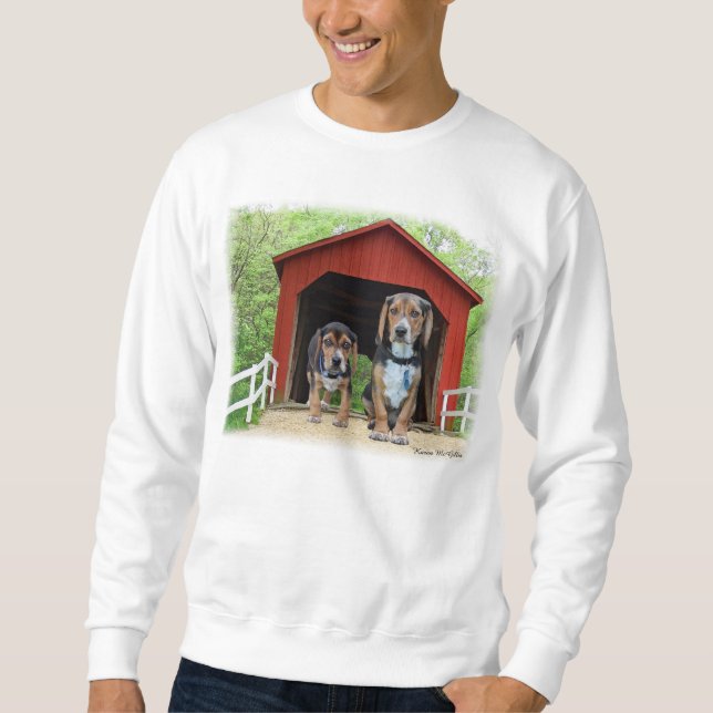Sweatshirt Jeune niche de pont couvert de crique de Sandy de (Devant)