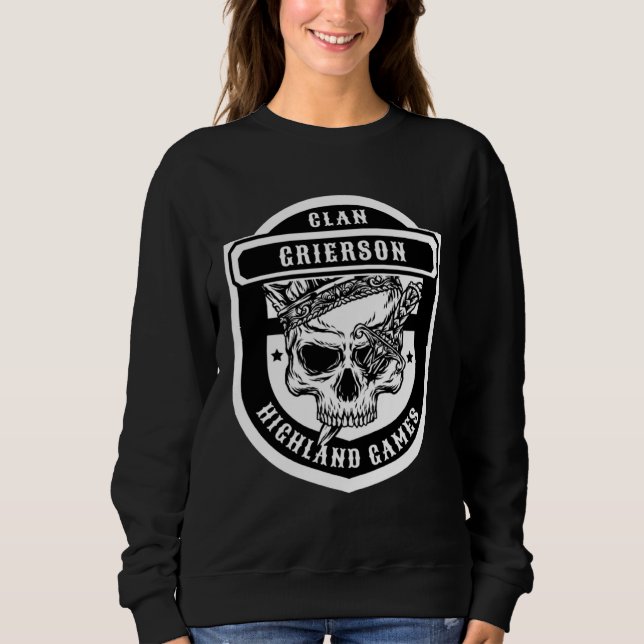 Sweatshirt Jeux du clan écossais Grierson (Devant)