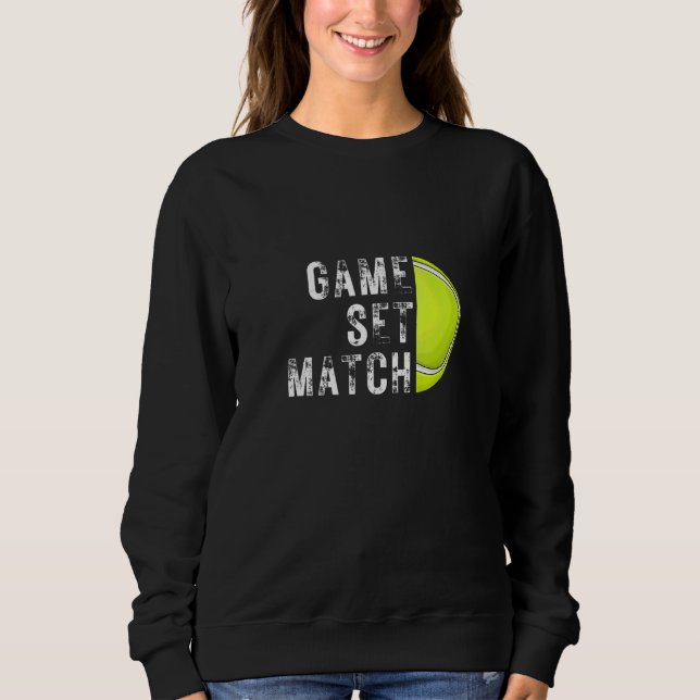 Sweatshirt Jeux Set Match Tennis 1 (Devant)