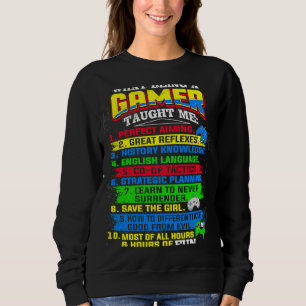 Sweatshirt Jeux Vidéo Joueur Cool Ado garçons Hommes Femmes