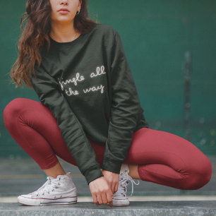 Sweatshirt Jingle Fun Neon tendance stylish Love