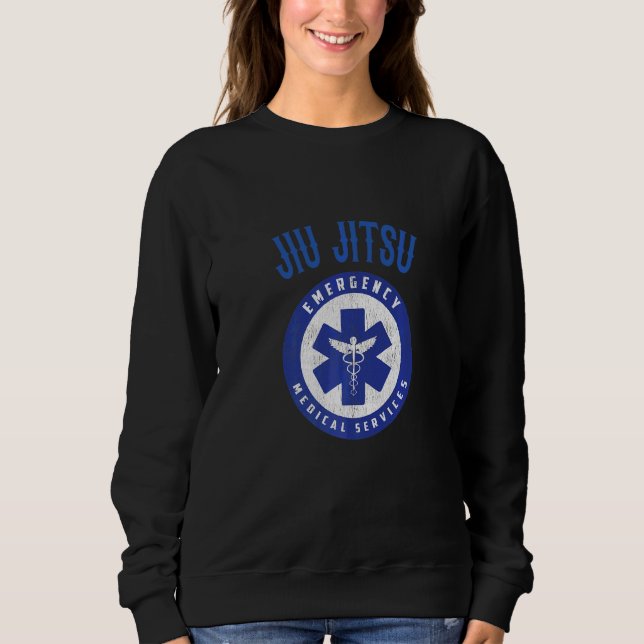 Sweatshirt Jiu Jitsu des ambulanciers pour les premiers inter (Devant)