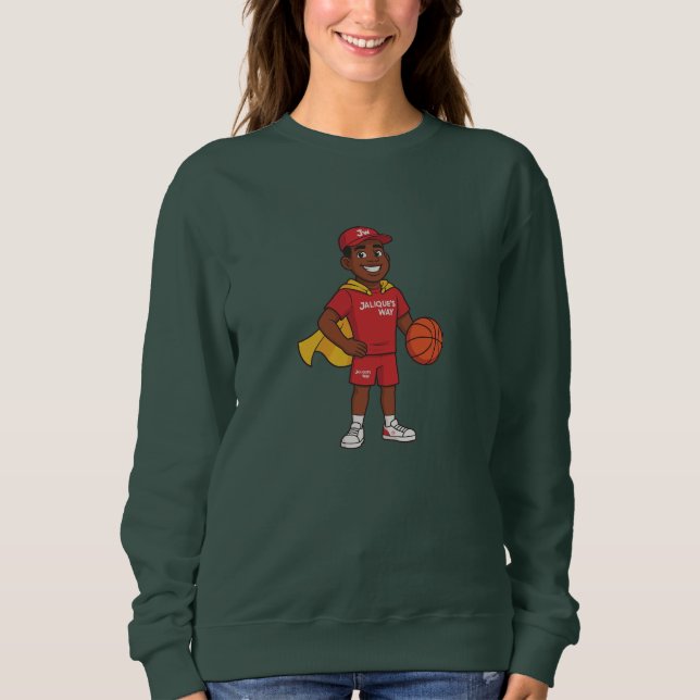 Sweatshirt  J'Lon la championne féminine  (Devant)