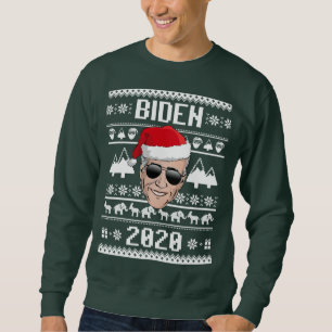Sweatshirt Joe Biden 2020 Noël laid