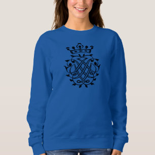 Sweatshirt Johann Sebastian Bach Crest Monogramme Insignia