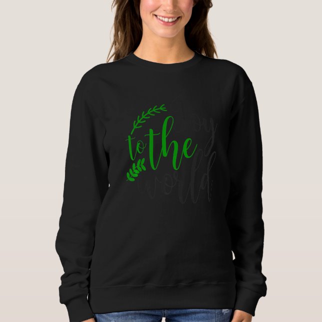 Sweatshirt Joie Au Monde Chrétien (Devant)