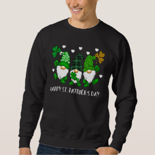 Sweatshirt Joli Gnome de la famille Jour de la Saint Patrick