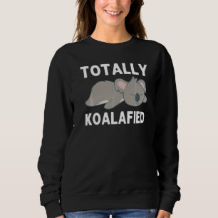 Sweatshirt Joli koala pour hommes femmes dormant marsupial ar
