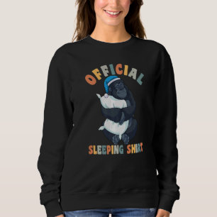Sweatshirt Joli pyjama pour femmes Gorille de nuit de nuit 2