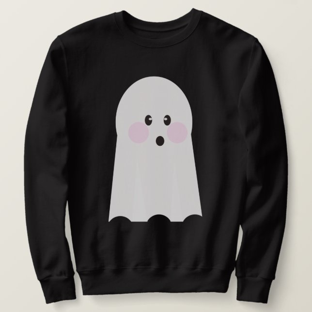 Sweatshirt Joli sweat-shirt propre fantôme (Design devant)
