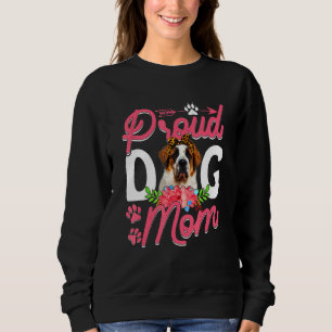 Sweatshirt Jolie Fière Bernard Dog Maman Fête des Mères Drôle