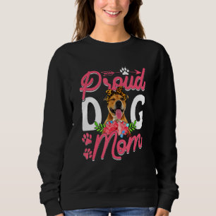 Sweatshirt Jolie Fière Pitbull Chien Maman Fête des Mères Drô