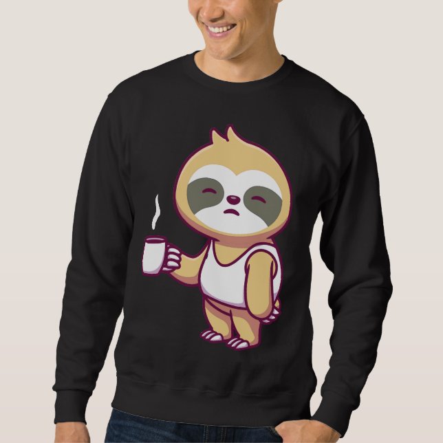 Sweatshirt Jolie Sloth 55 (Devant)
