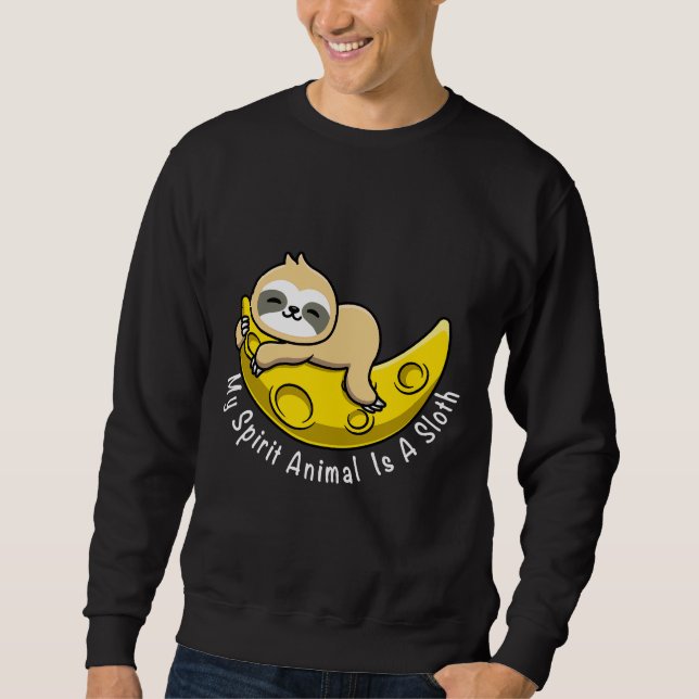 Sweatshirt Jolie Sloth Dreaming (Devant)