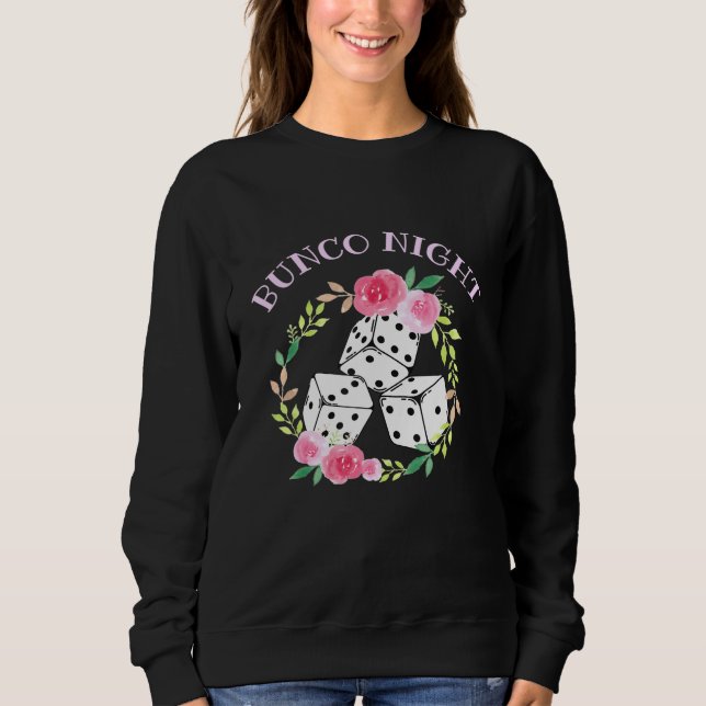 Sweatshirt Jolie soirée Bunco Bunco Floral (Devant)