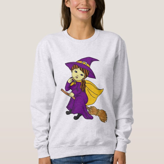 Sweatshirt Jolie Sorcière (Devant)
