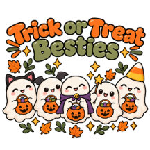 Jolis amis fantômes Kawaii Trick Or Treat Candy