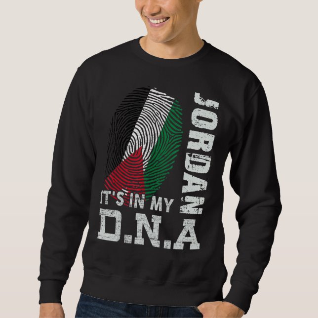 Sweatshirt Jordanie C'Est Dans Mon Adn Jordanie (Devant)
