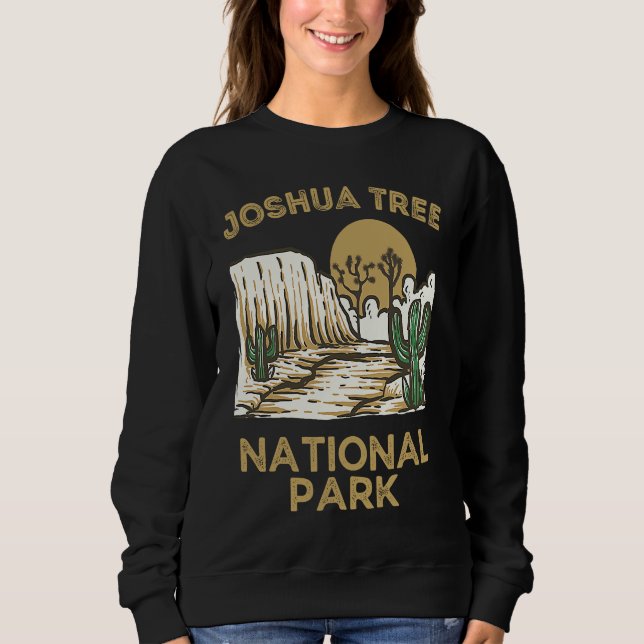 Sweatshirt Joshua Tree California National Park (Devant)