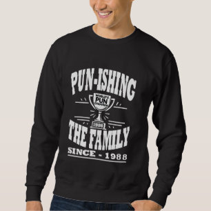 Sweatshirt Jouer à la famille depuis 1988 Champ de jeu mondia