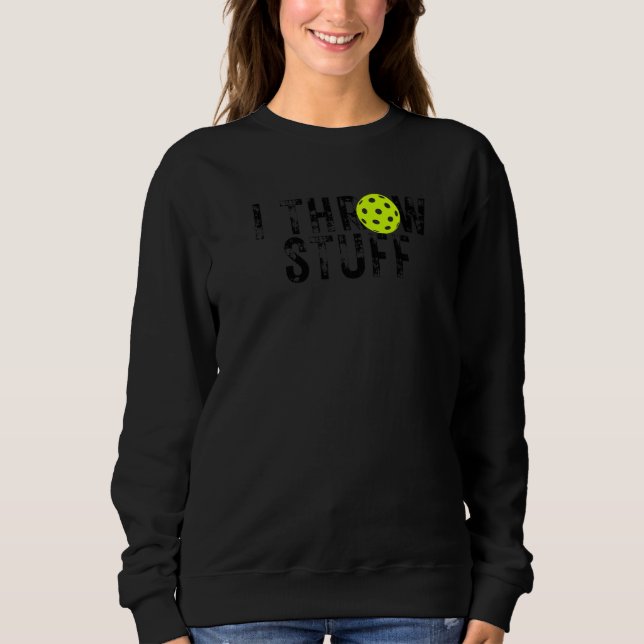 Sweatshirt Jouer Stuff Pickleball Pickleball Joueur 1 (Devant)