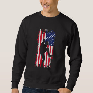 Sweatshirt Joueur américain de baseball vêtement de baseball