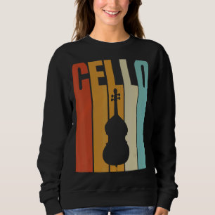 Sweatshirt Joueur Cool Cello Retro