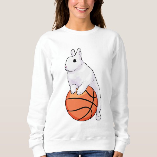 Sweatshirt Joueur de basket-ball Bunny (Devant)