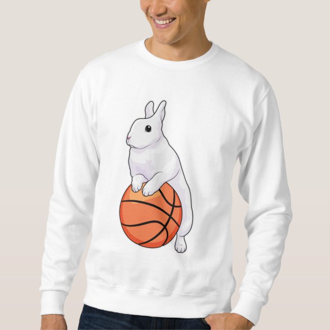 Sweatshirt Joueur de basket-ball Bunny (Devant)