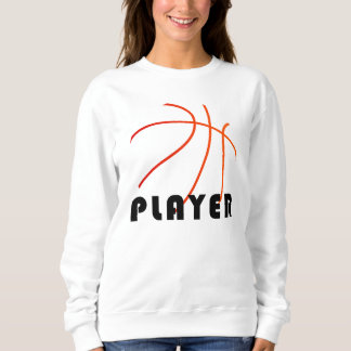 Sweatshirt Joueur de Basket | Design Moderne Minimaliste