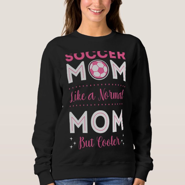 Sweatshirt Joueur de football Maman Goalie Team Goalkeeper Ga (Devant)