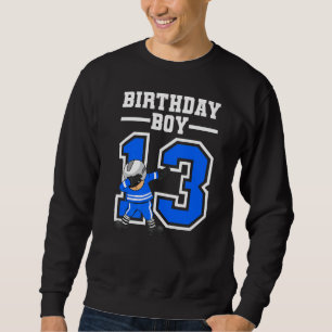 Sweatshirt Joueur de hockey sur glace 13 ans 13e anniversaire