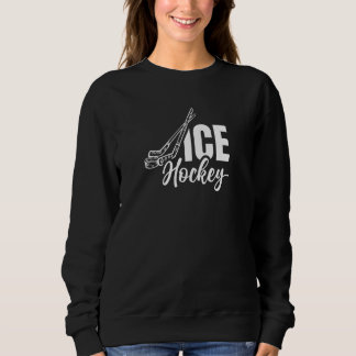 Sweatshirt Joueur de hockey sur glace Équipe Puck